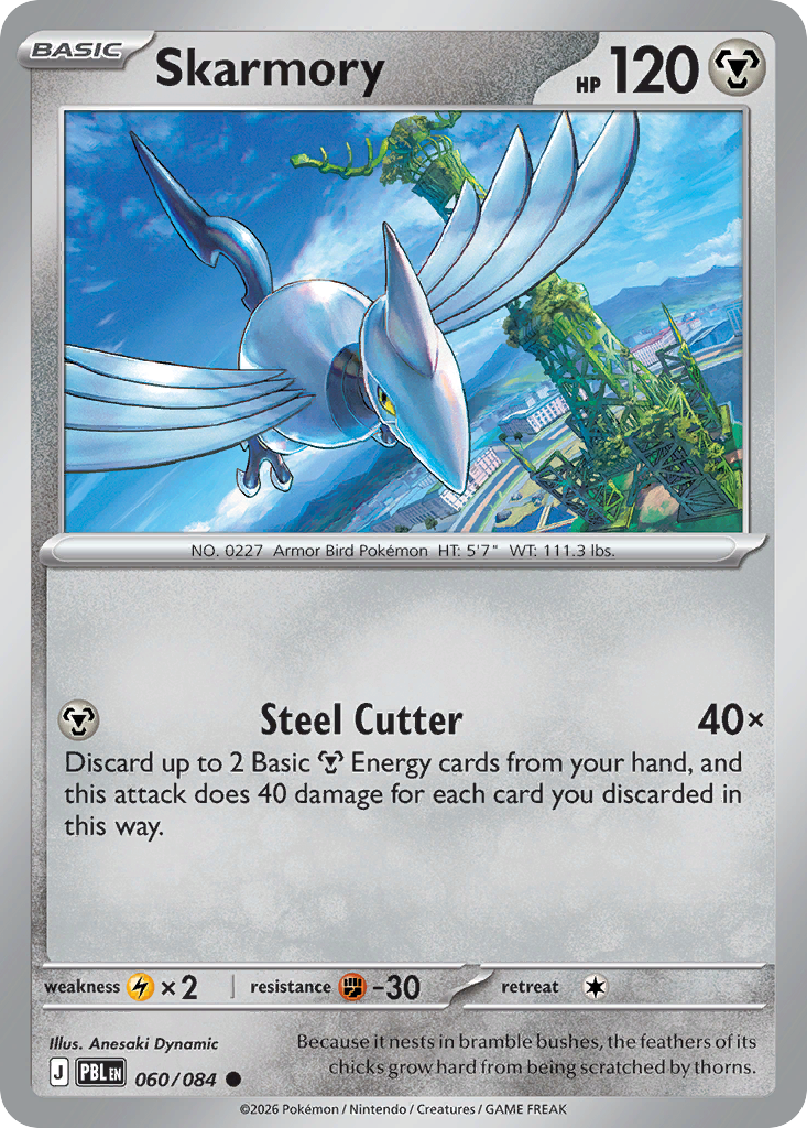 Skarmory – Pitch Black