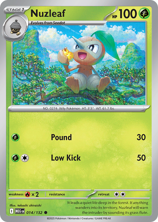 Nuzleaf – Mega Evolution