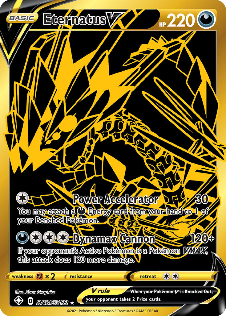 Eternatus V – Shining Fates Shiny Vault