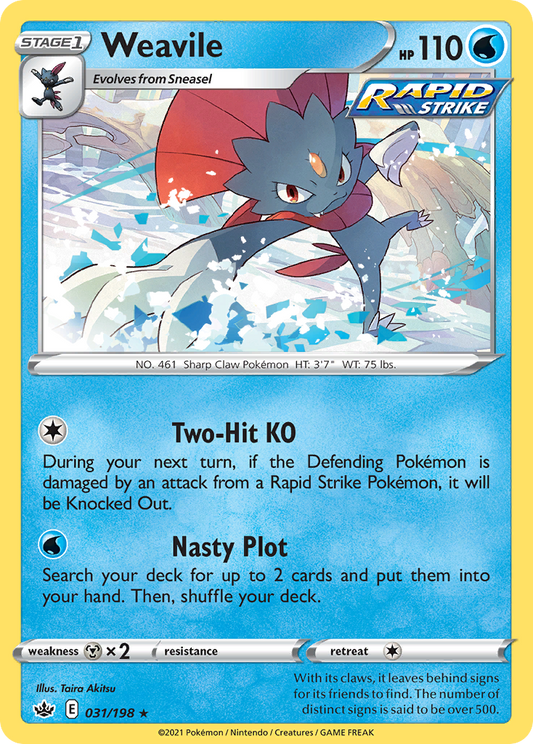 Weavile – Chilling Reign
