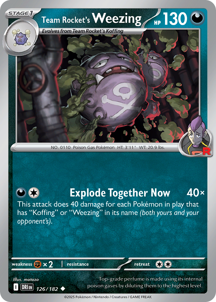 Team Rocket's Weezing – Destined Rivals