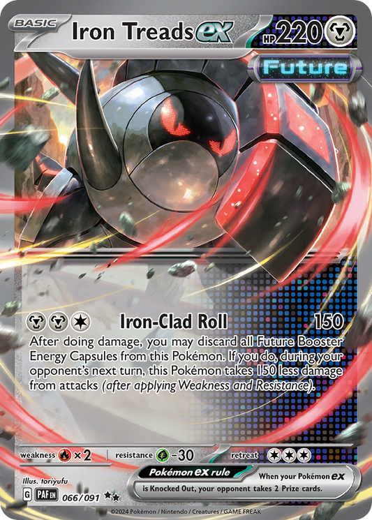 Iron Treads ex – Paldean Fates