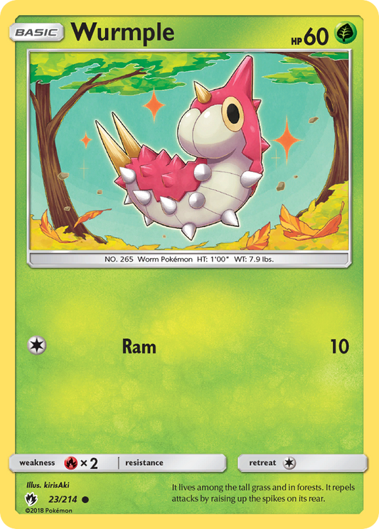 Wurmple – Lost Thunder