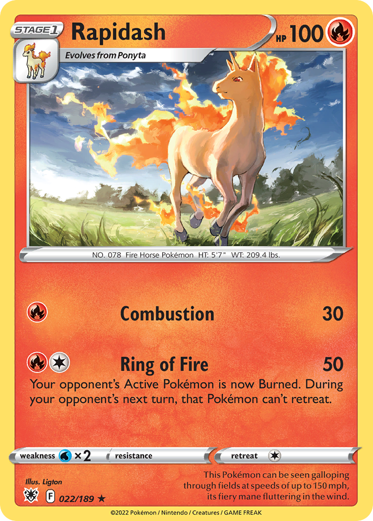Rapidash – Astral Radiance