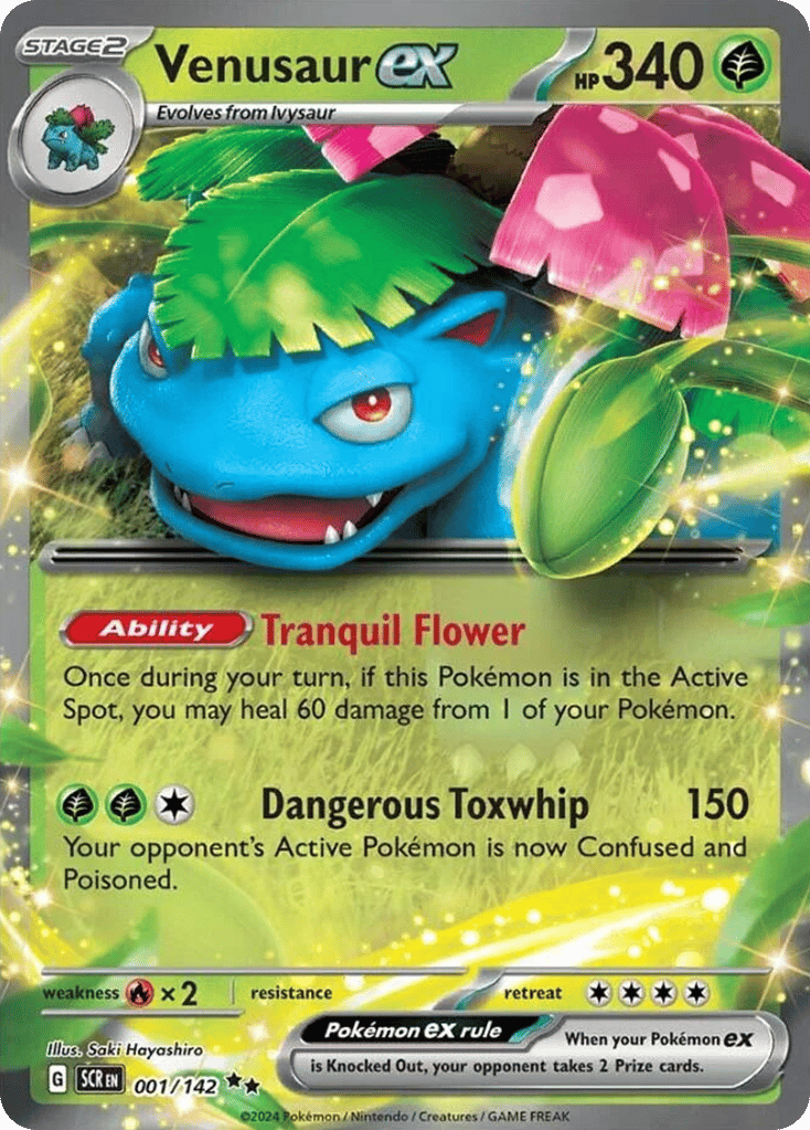 Venusaur ex – Stellar Crown