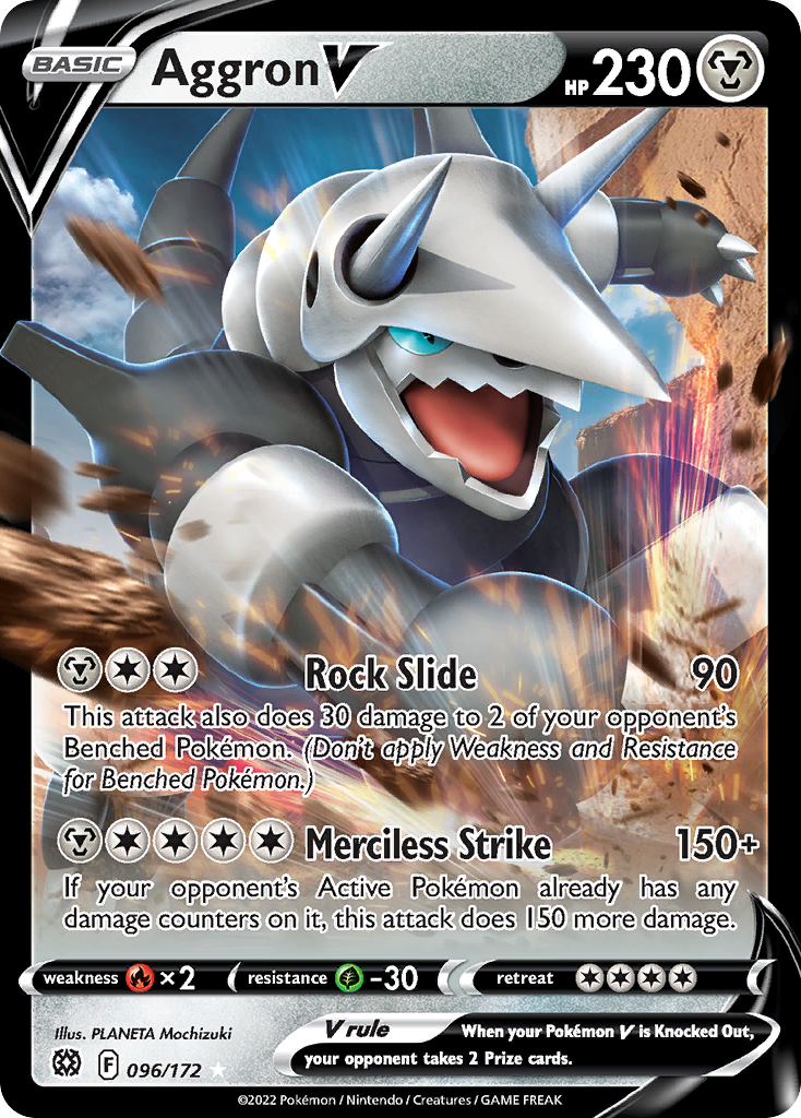 Aggron V – Brilliant Stars