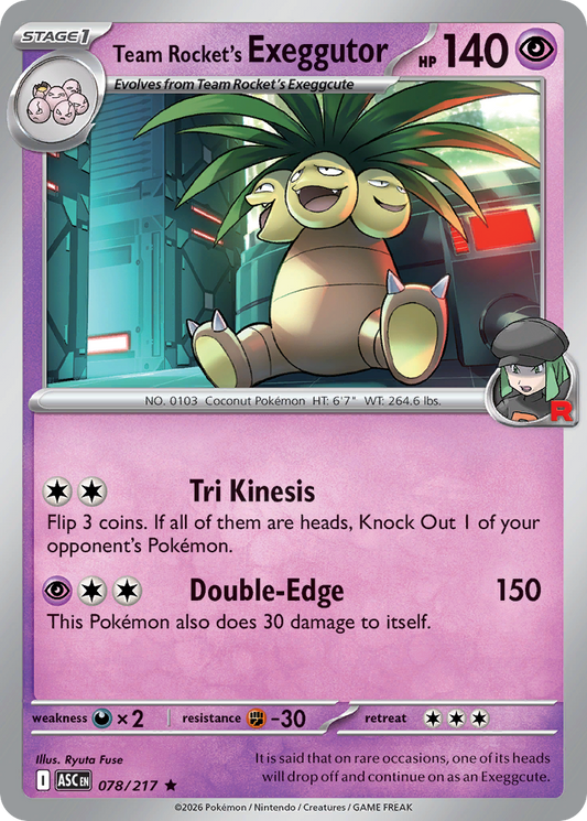 Team Rocket's Exeggutor – Ascended Heroes