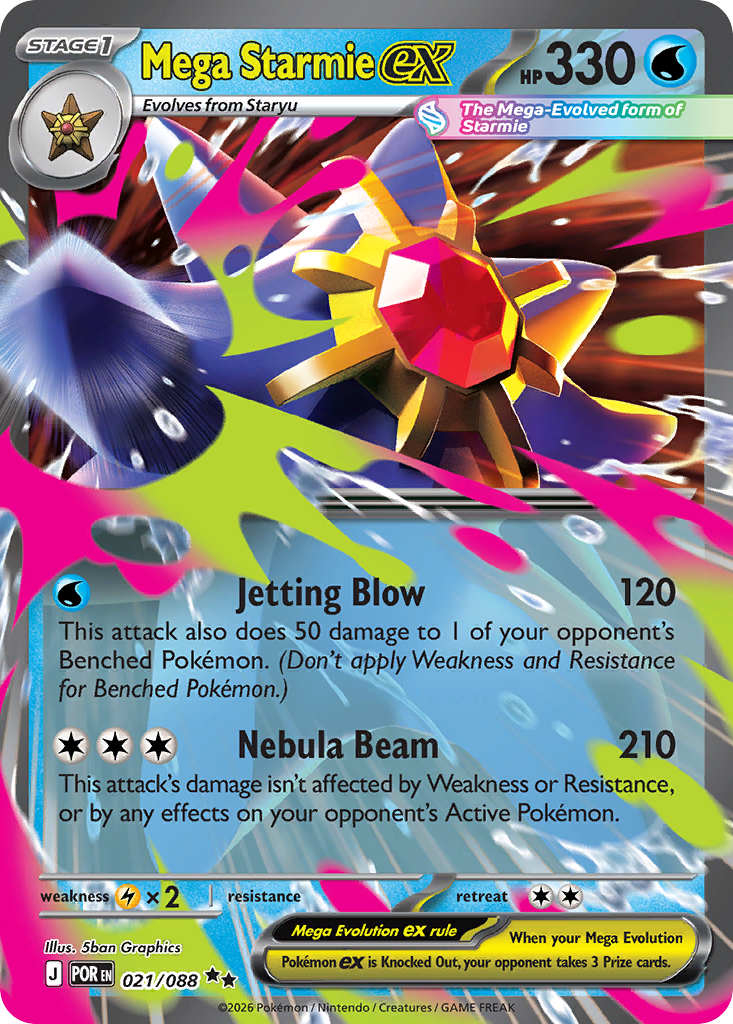 Mega Starmie ex – Perfect Order