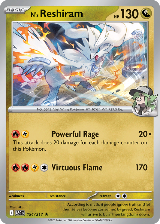 N's Reshiram – Ascended Heroes