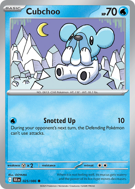 Cubchoo – Black Bolt