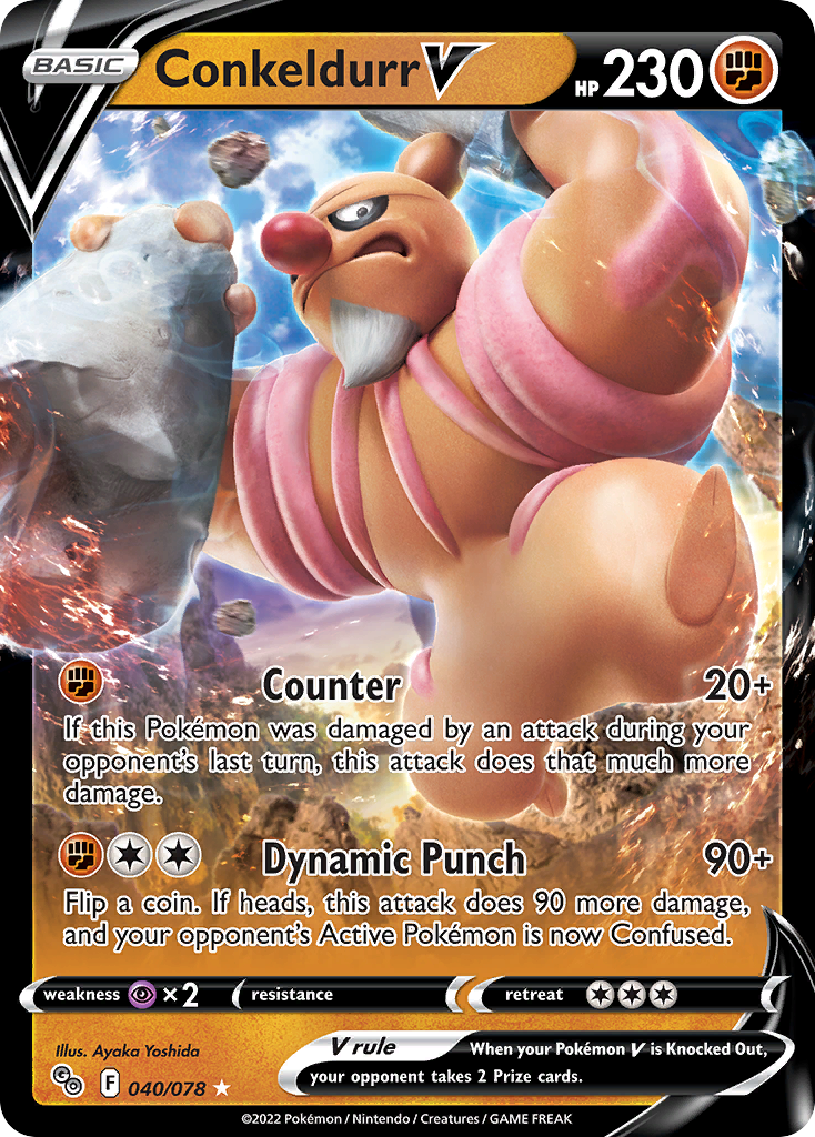 Conkeldurr V – Pokémon GO