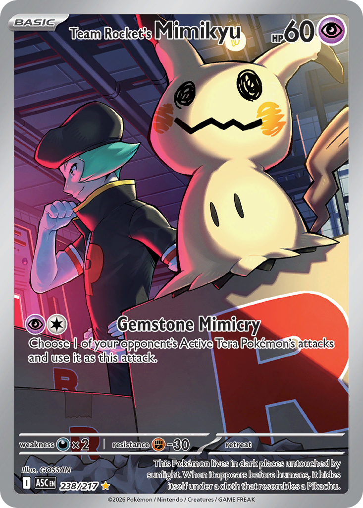 Team Rocket's Mimikyu – Ascended Heroes