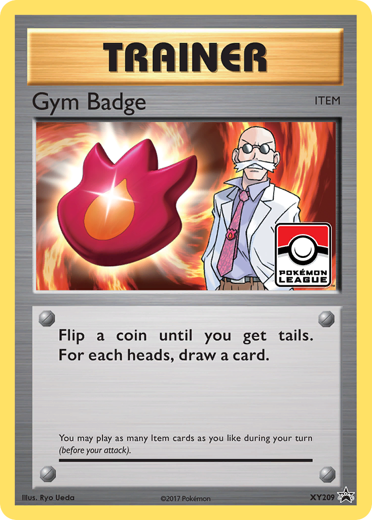 Gym Badge – XY Black Star Promos