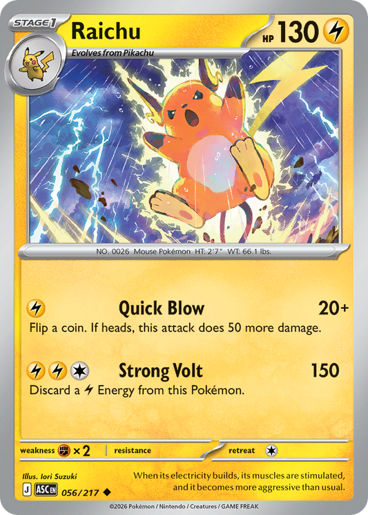 Raichu – Ascended Heroes