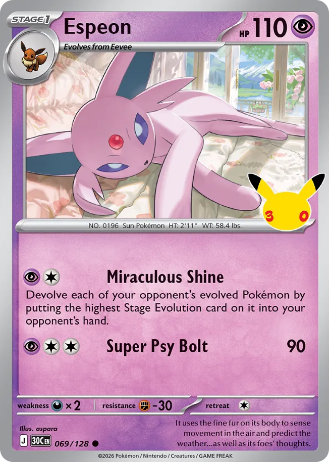 Espeon – 30th Celebration