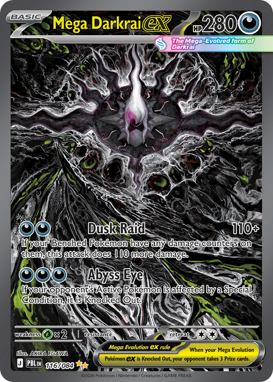 Mega Darkrai ex – Pitch Black