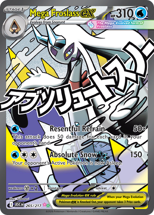 Mega Froslass ex – Ascended Heroes
