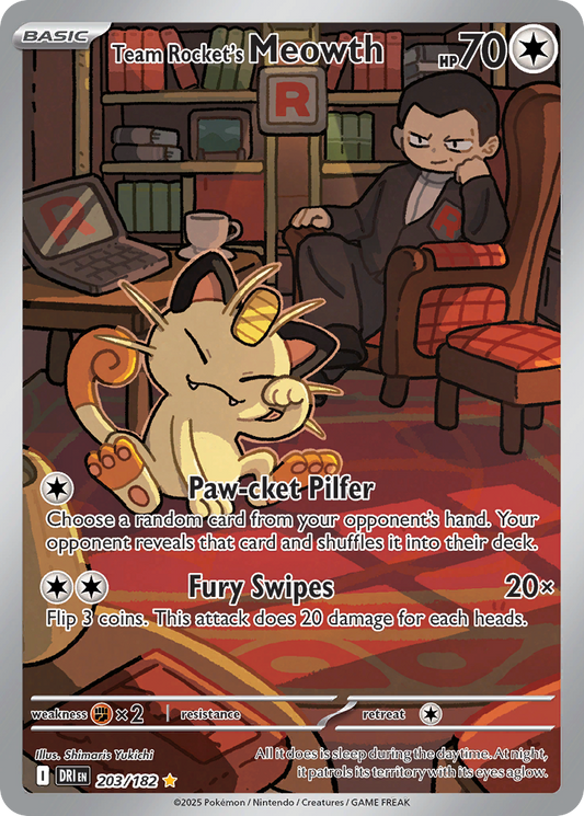 Team Rocket's Meowth – Destined Rivals