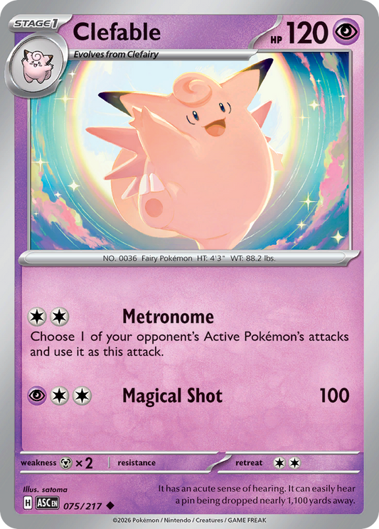 Clefable – Ascended Heroes