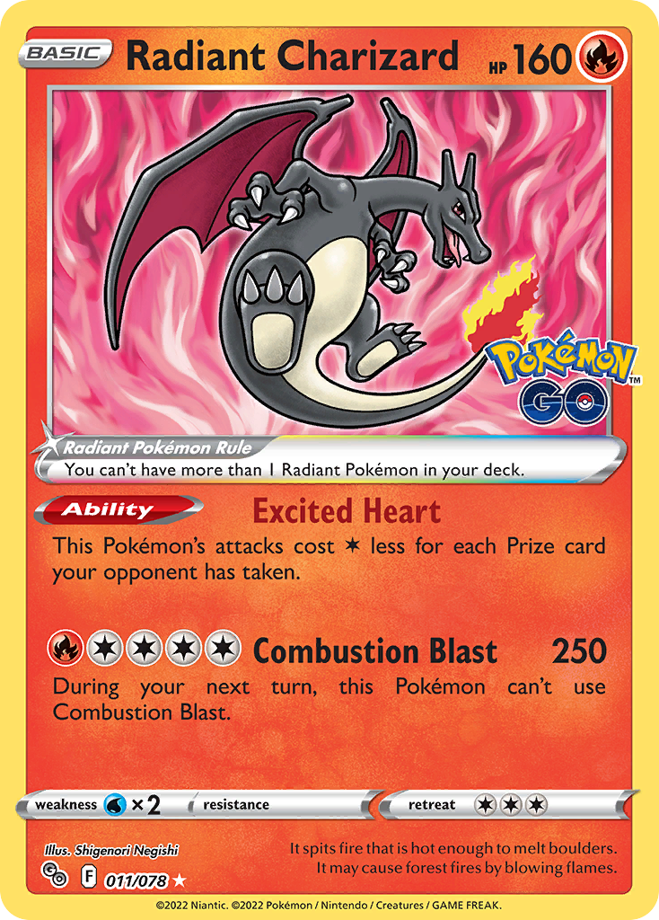 Radiant Charizard – Pokémon GO