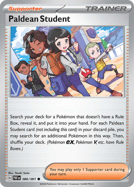 Paldean Student – Paldean Fates