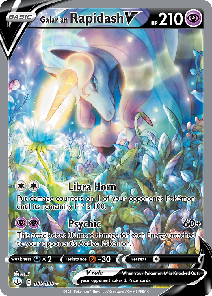 Galarian Rapidash V – Chilling Reign