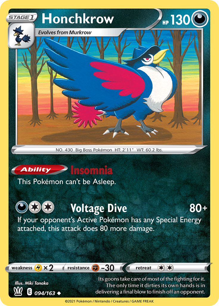 Honchkrow – Battle Styles