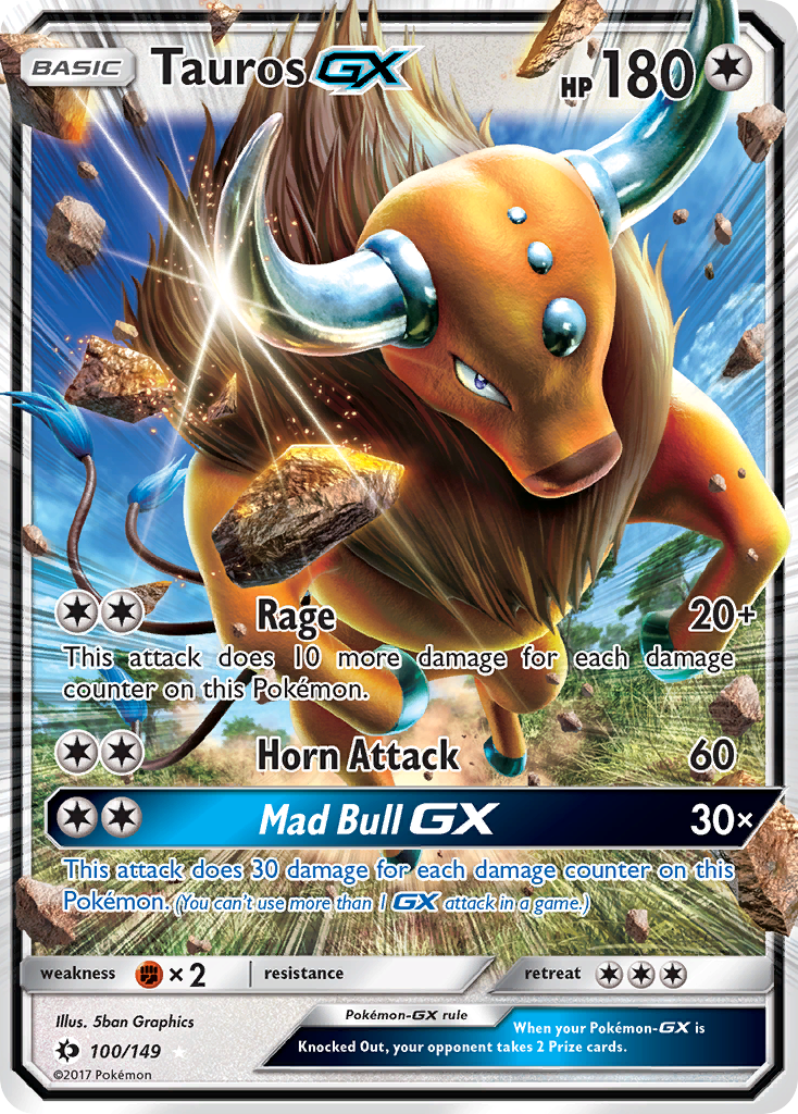 Tauros-GX – Sun & Moon