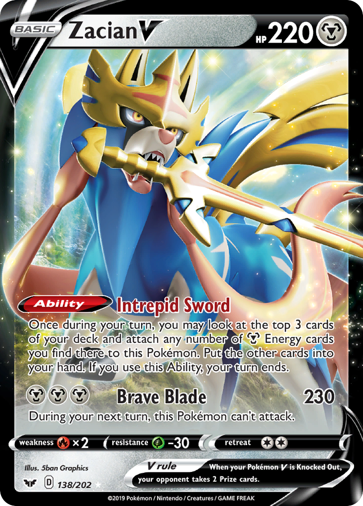 Zacian V – Sword & Shield