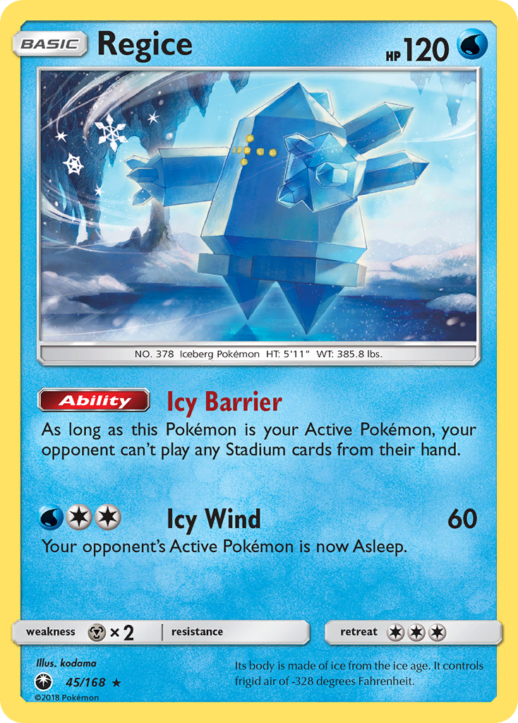 Regice – Celestial Storm