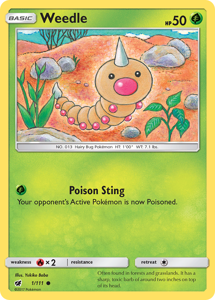Weedle – Crimson Invasion