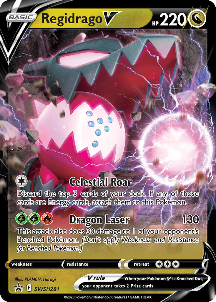 Regidrago V – SWSH Black Star Promos