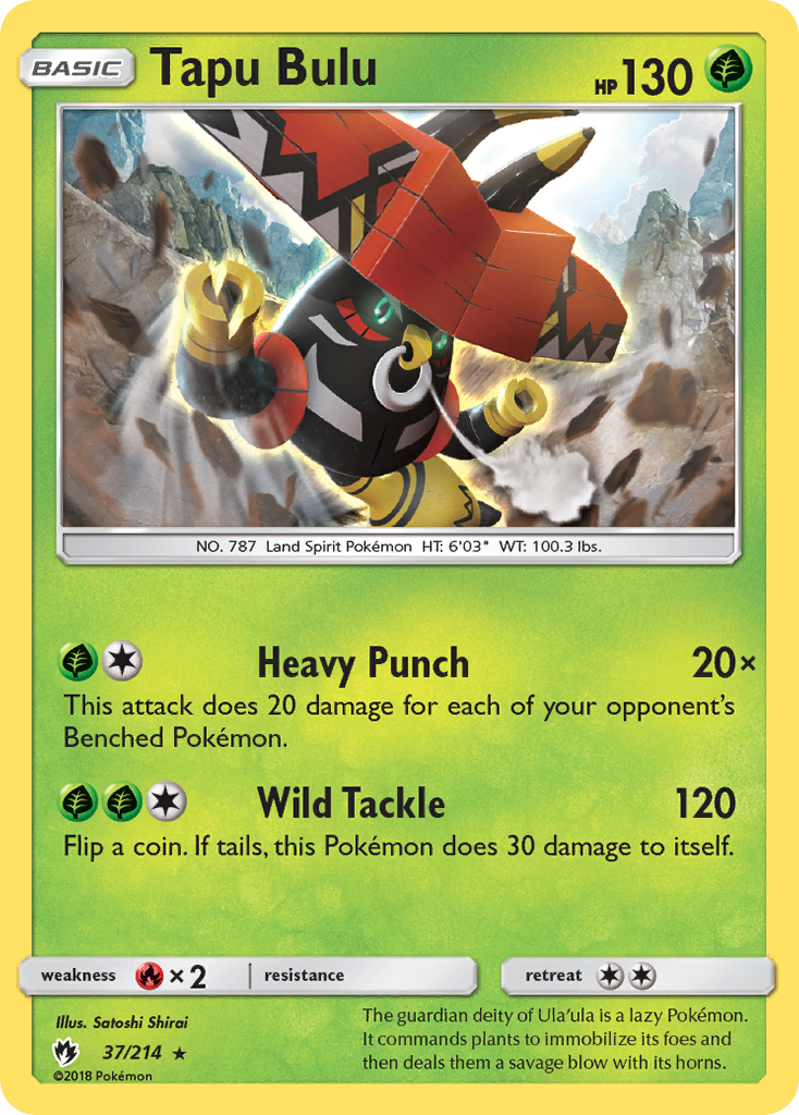 Tapu Bulu – Lost Thunder
