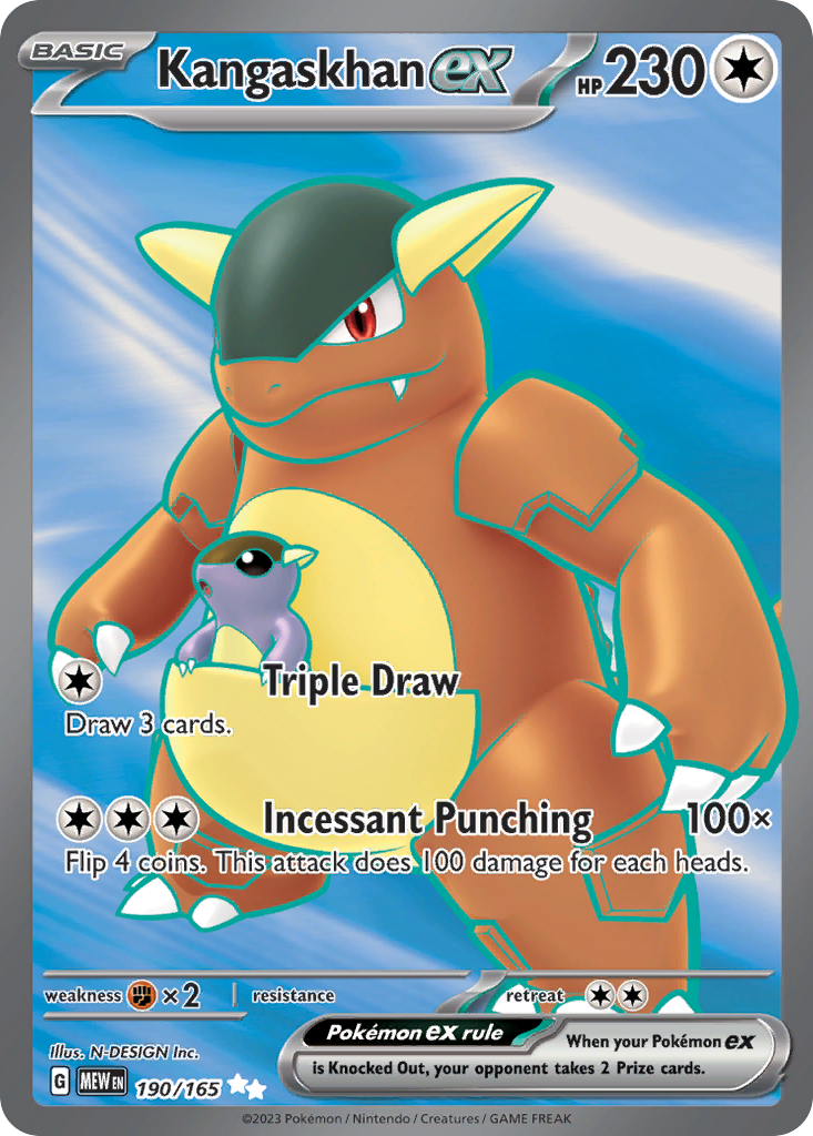 Kangaskhan ex – 151