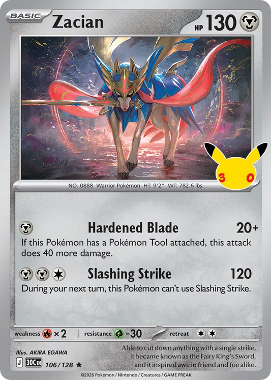 Zacian – 30th Celebration
