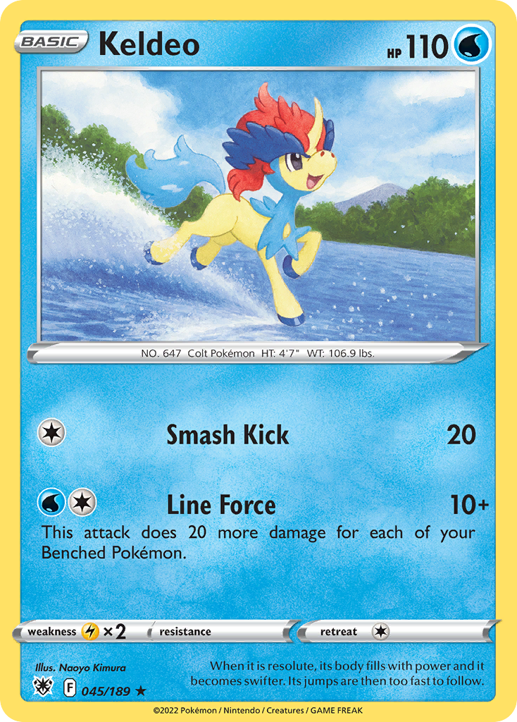 Keldeo – Astral Radiance
