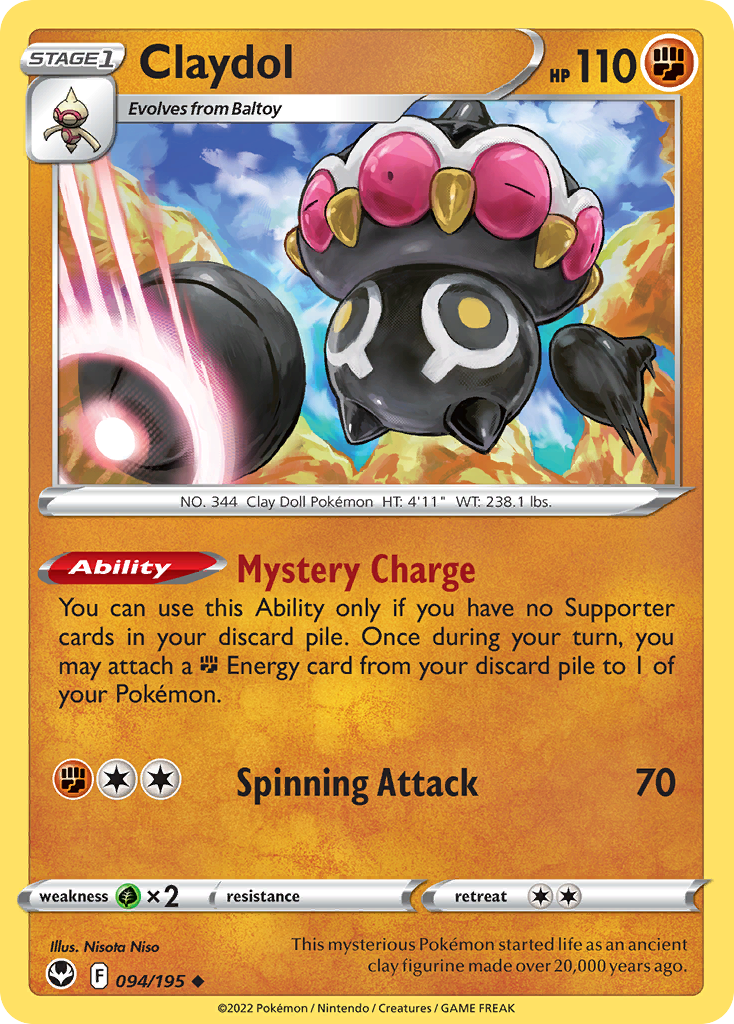 Claydol – Silver Tempest