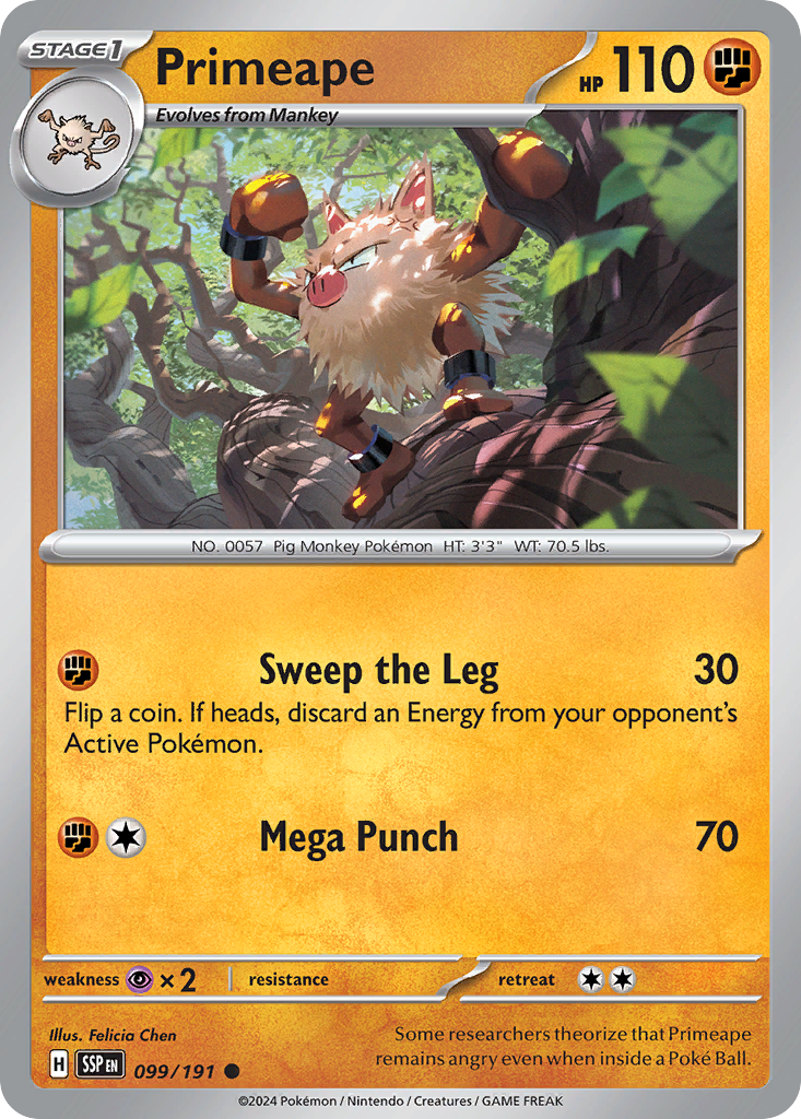 Primeape – Surging Sparks