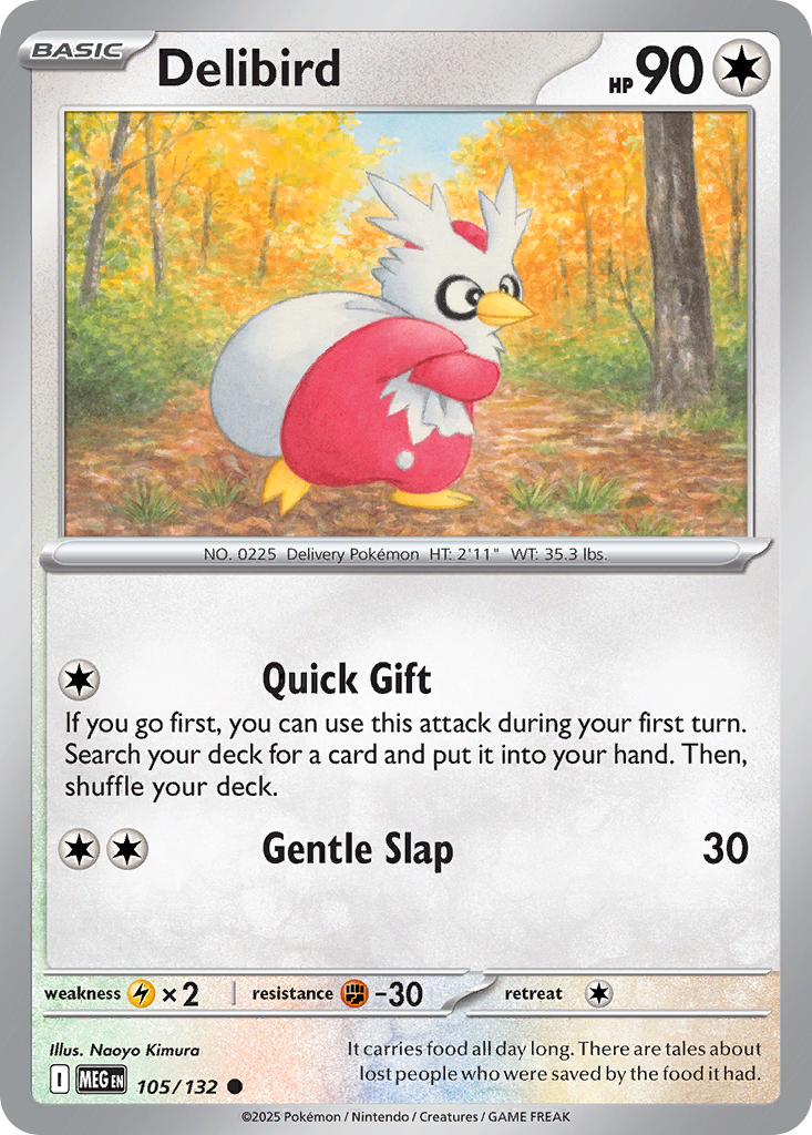 Delibird – Mega Evolution