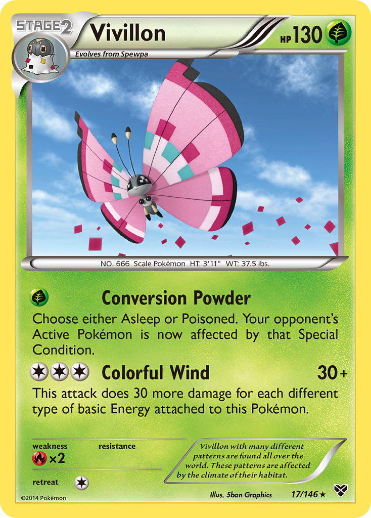 Vivillon – XY