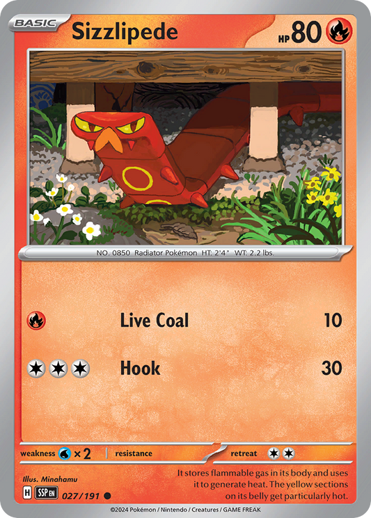 Sizzlipede – Surging Sparks
