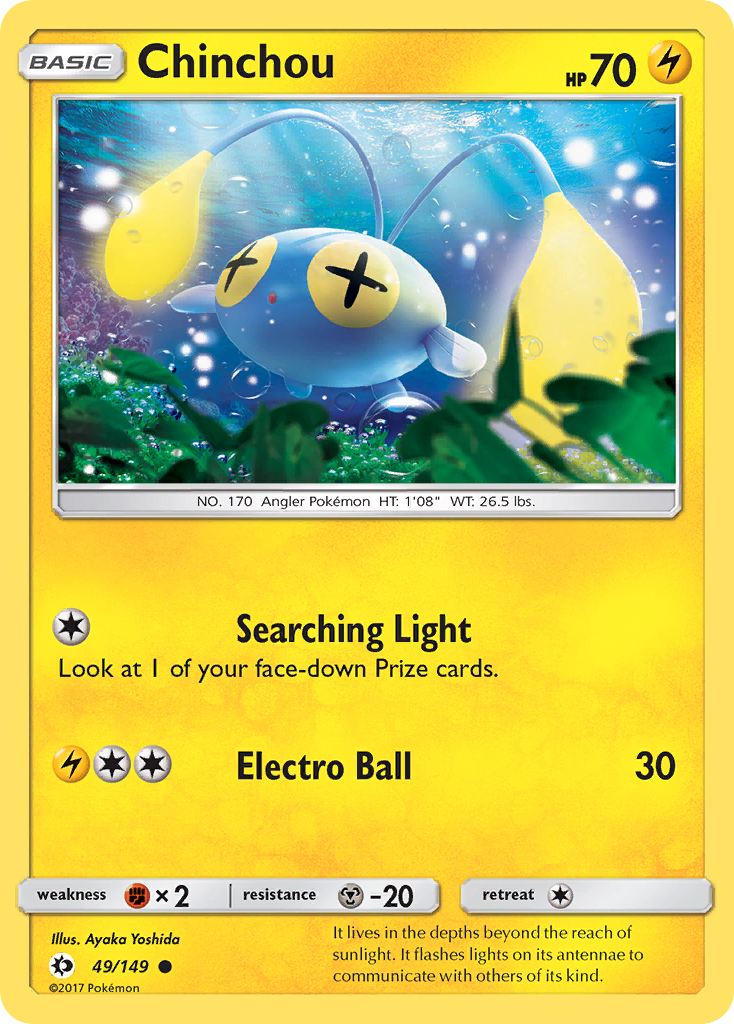 Chinchou – Sun & Moon