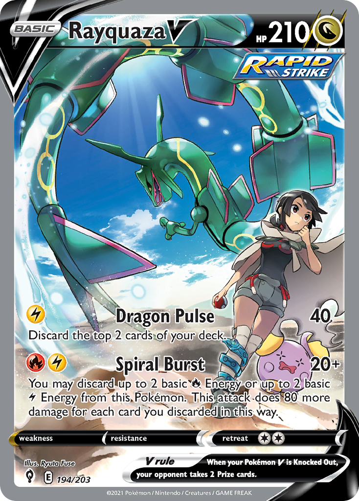Rayquaza V – Evolving Skies