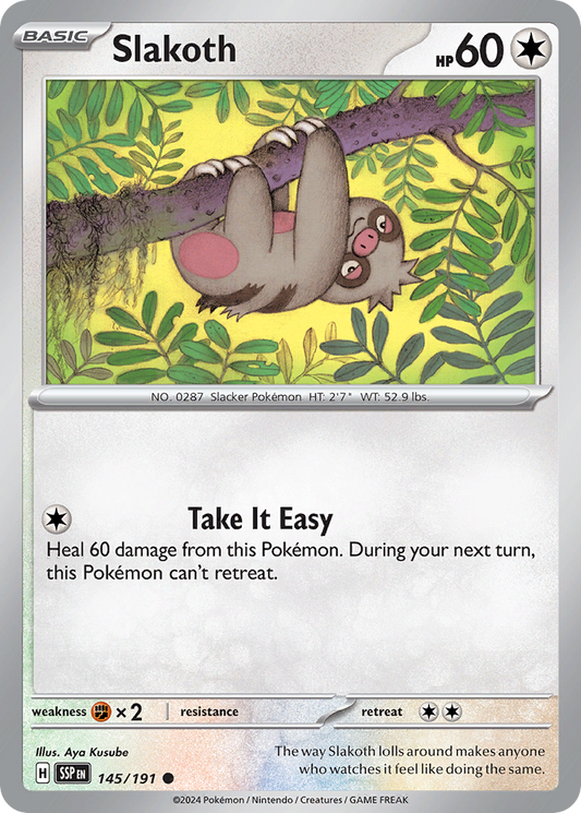 Slakoth – Surging Sparks