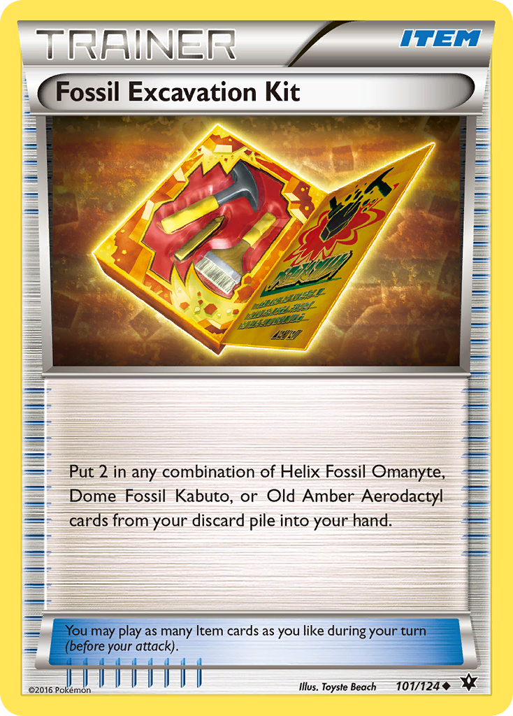 Fossil Excavation Kit – Fates Collide