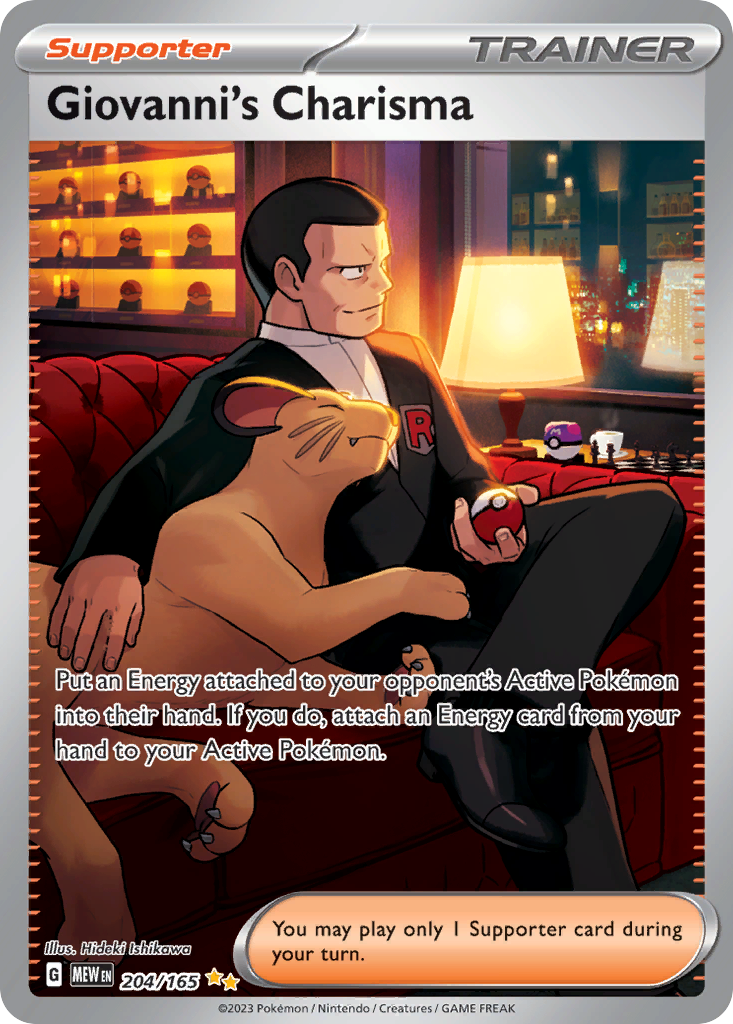 Giovanni's Charisma – 151