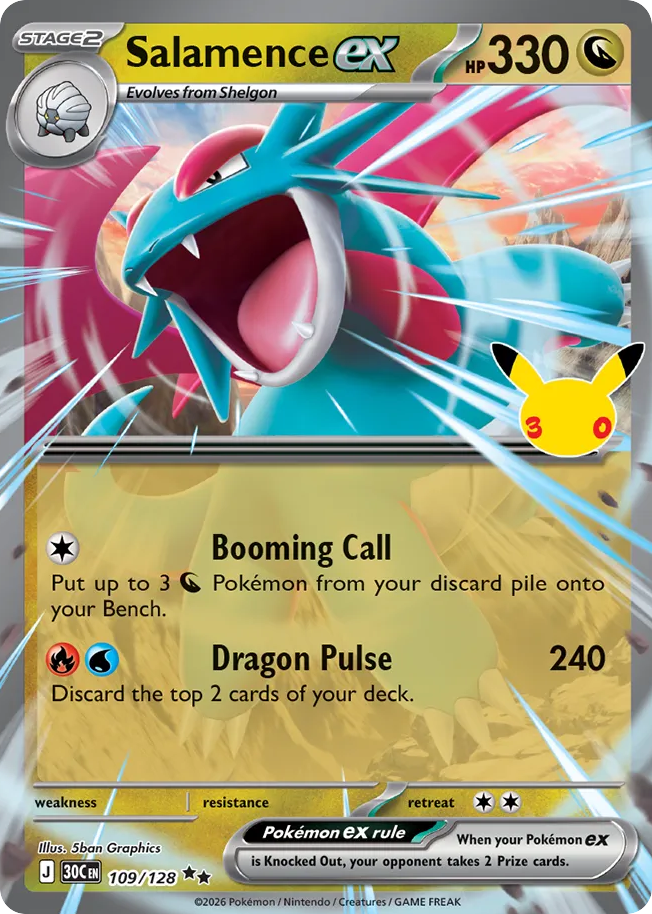 Salamence ex – 30th Celebration