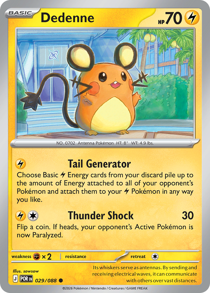 Dedenne – Perfect Order