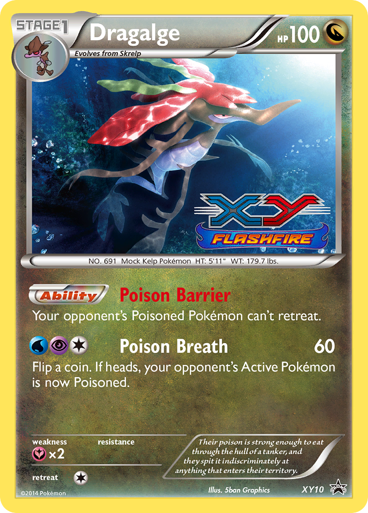 Dragalge – XY Black Star Promos