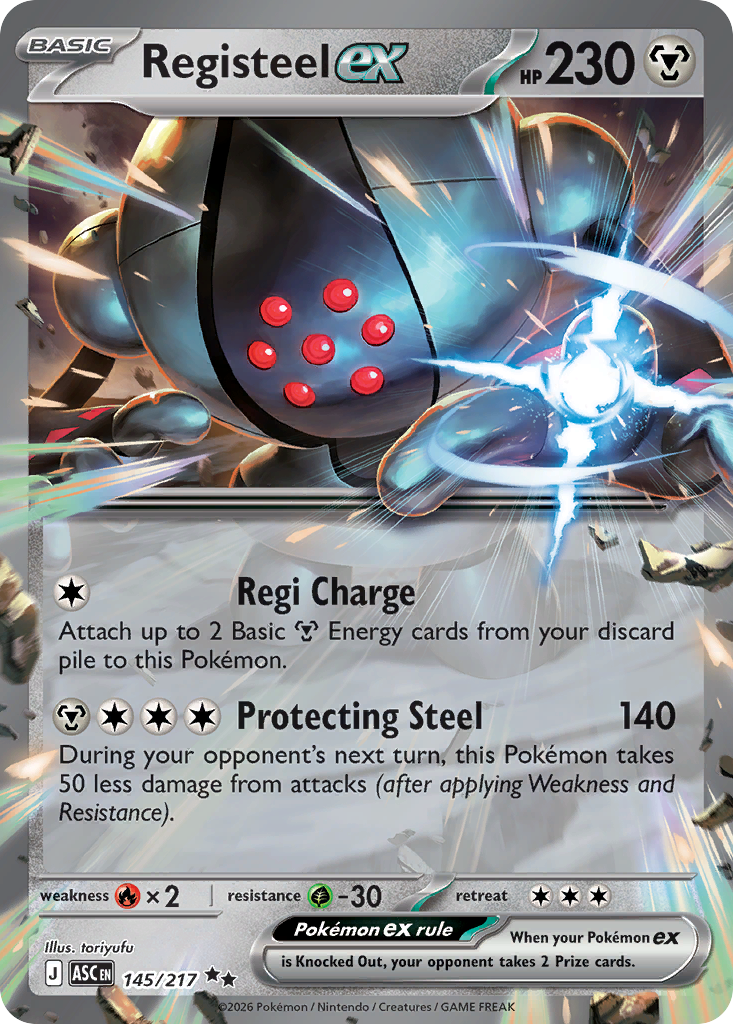 Registeel ex – Ascended Heroes